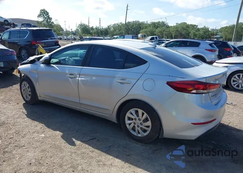 2017 Hyundai Elantra Se из США, поврежденный, VIN KMHD74LF1HU388831